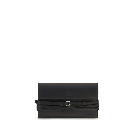Moschino Black Goatskin Wallet