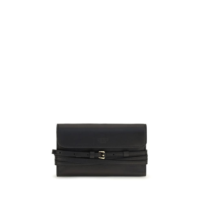Moschino Black Goatskin Wallet