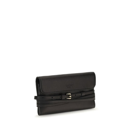 Moschino Black Goatskin Wallet
