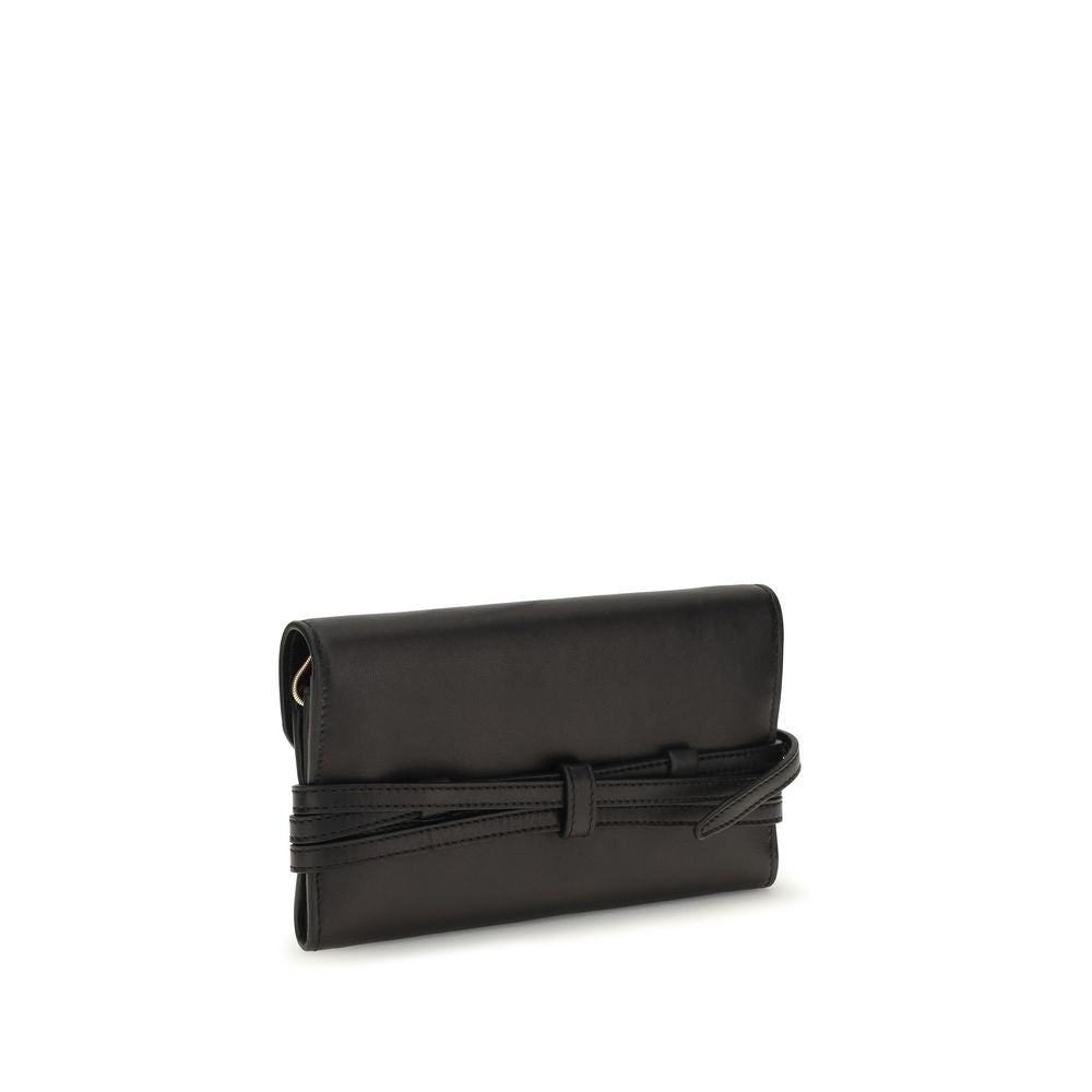 Moschino Black Goatskin Wallet