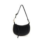 Isabel Marant Black Oskan Moon Shoulder Bag