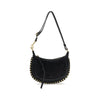 Isabel Marant Black Oskan Moon Shoulder Bag