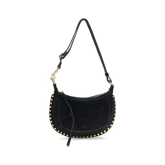 Isabel Marant Black Oskan Moon Shoulder Bag