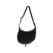 Isabel Marant Black Oskan Moon Shoulder Bag
