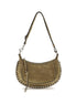Isabel Marant Beige Oskan Moon Shoulder Bag