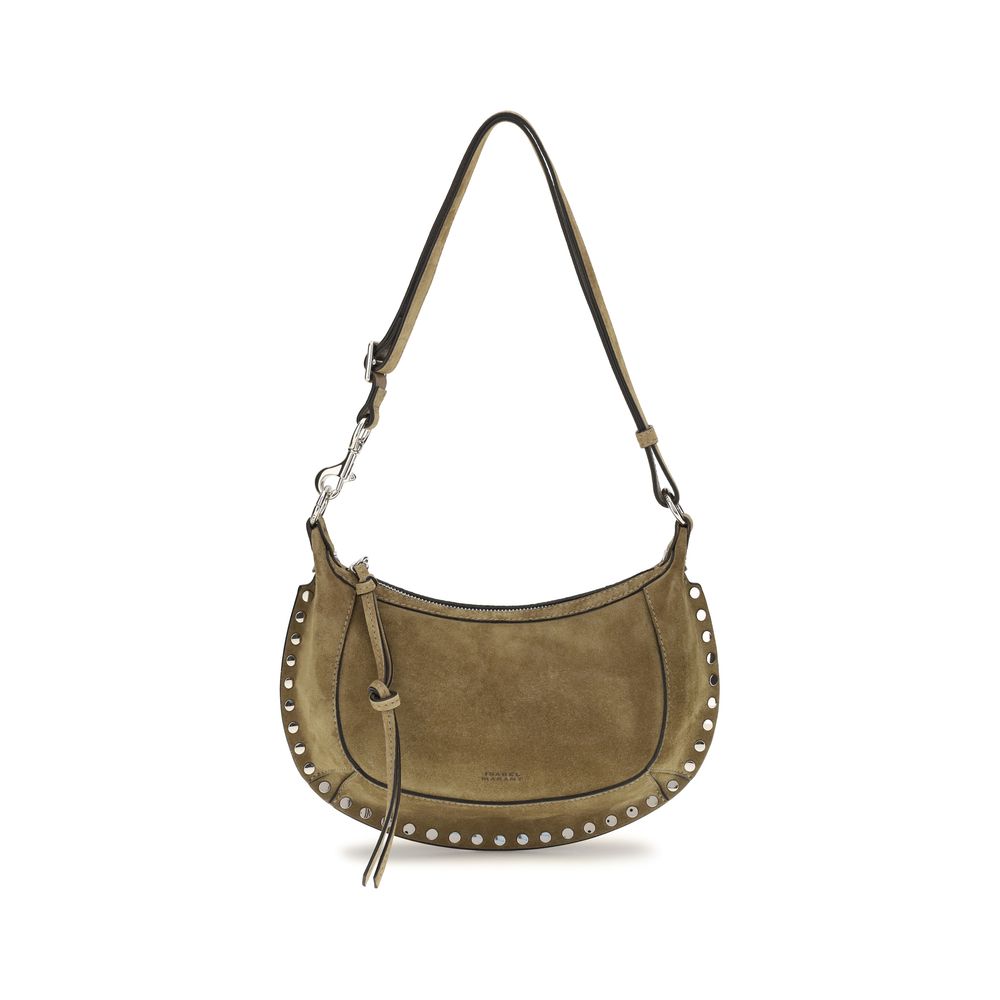 Isabel Marant Beige Oskan Moon Shoulder Bag
