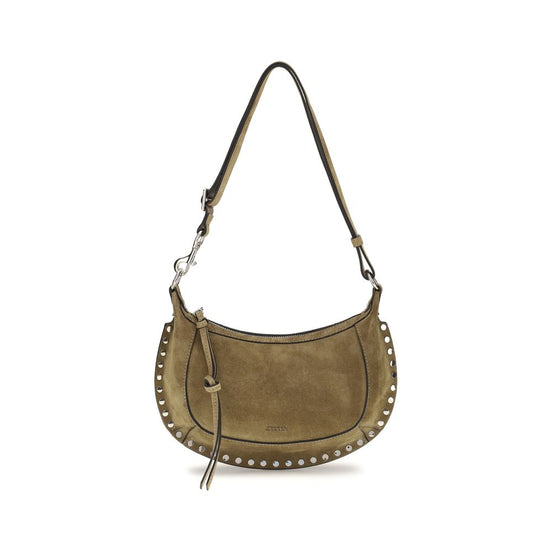Isabel Marant Beige Oskan Moon Shoulder Bag