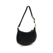 Isabel Marant Black Oskan Moon Shoulder Bag