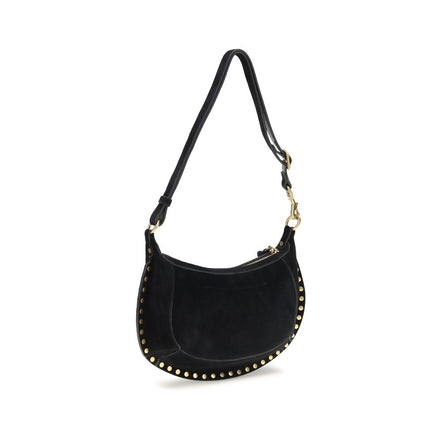 Isabel Marant Black Oskan Moon Shoulder Bag