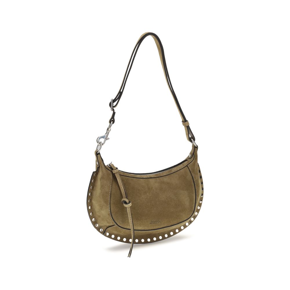 Isabel Marant Beige Oskan Moon Shoulder Bag