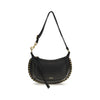 Isabel Marant Black Calf Leather Bos Taurus Shoulder Bag