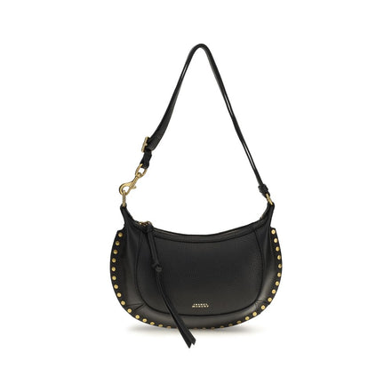 Isabel Marant Black Calf Leather Bos Taurus Shoulder Bag