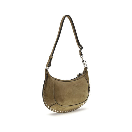 Isabel Marant Beige Oskan Moon Shoulder Bag
