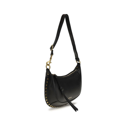 Isabel Marant Black Calf Leather Bos Taurus Shoulder Bag