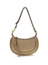 Isabel Marant Beige Oskan Moon Shoulder Bag