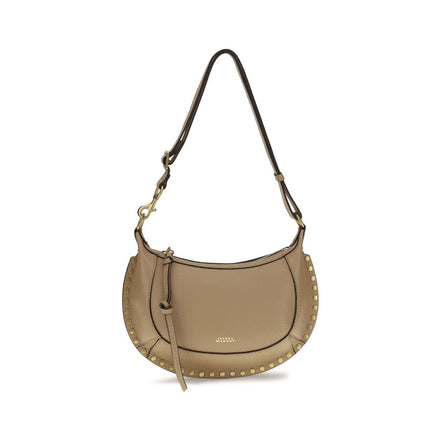 Isabel Marant Beige Oskan Moon Shoulder Bag