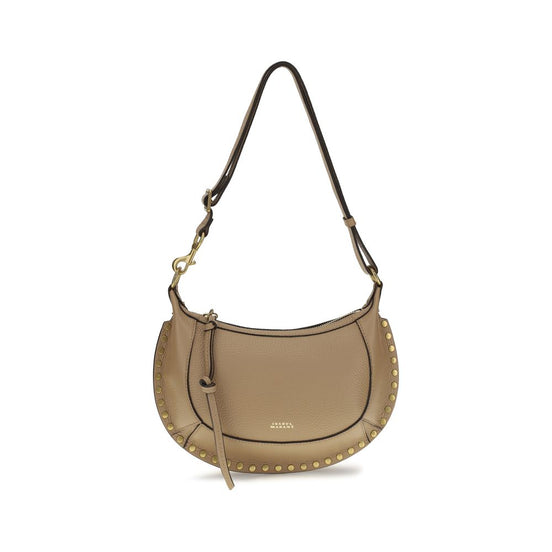 Isabel Marant Beige Oskan Moon Shoulder Bag