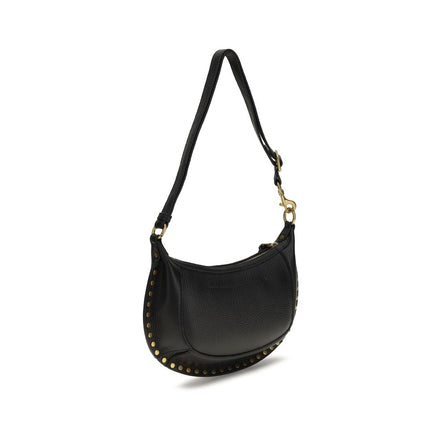Isabel Marant Black Calf Leather Bos Taurus Shoulder Bag
