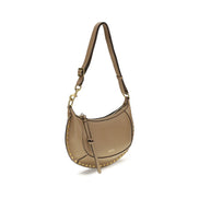 Isabel Marant Beige Oskan Moon Shoulder Bag