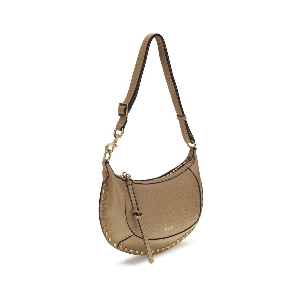 Isabel Marant Beige Oskan Moon Shoulder Bag