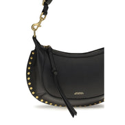 Isabel Marant Black Calf Leather Bos Taurus Shoulder Bag