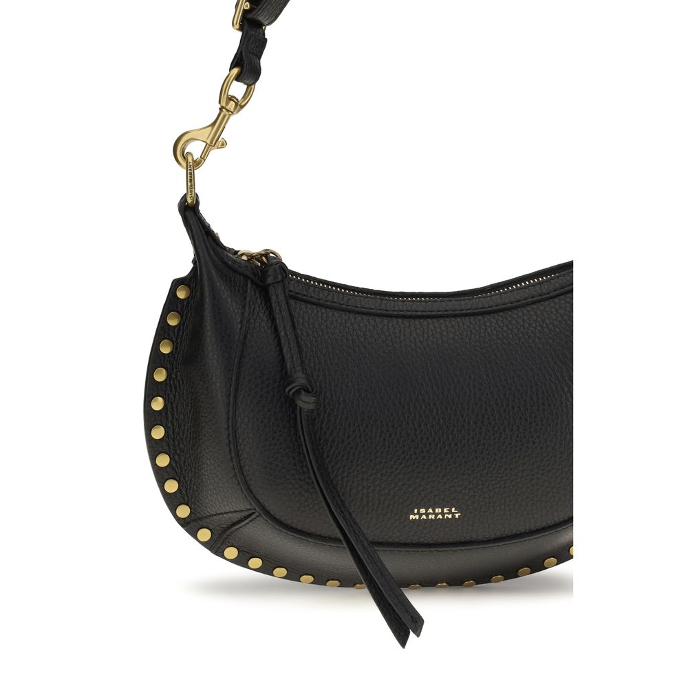 Isabel Marant Black Calf Leather Bos Taurus Shoulder Bag
