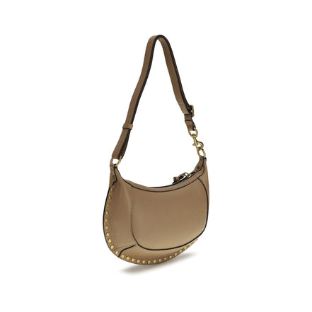 Isabel Marant Beige Oskan Moon Shoulder Bag