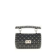 Valentino Garavani Black Lamb Ovis Aries Aries Handbag
