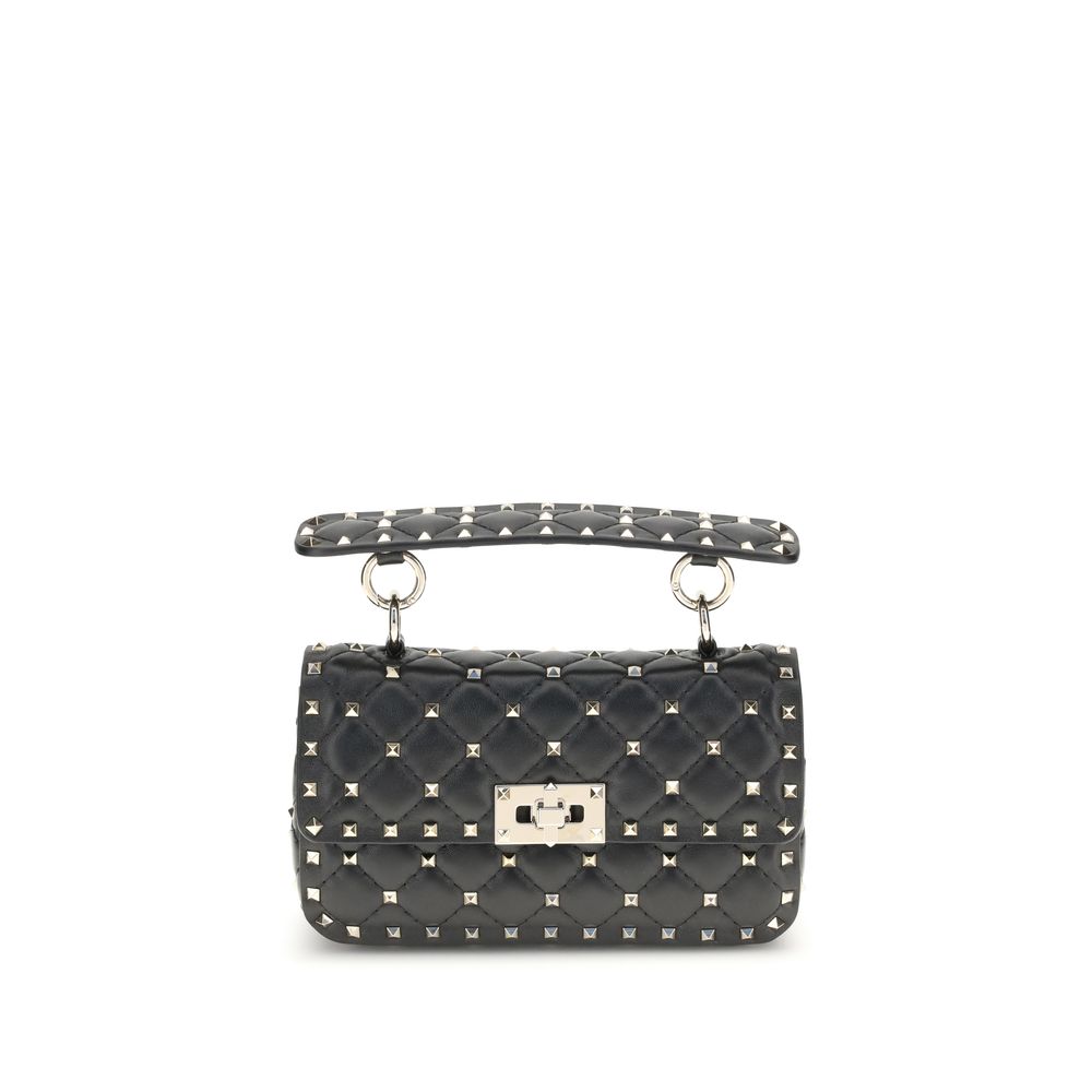 Valentino Garavani Black Lamb Ovis Aries Aries Handbag