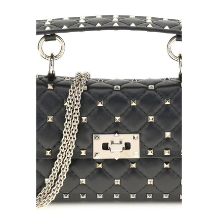 Valentino Garavani Black Lamb Ovis Aries Aries Handbag