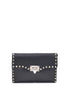 Valentino Garavani Black Calf Leather Bos Taurus Shoulder Bag