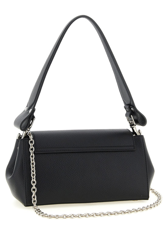 Vivienne Westwood Black Polyethylene Shoulder Bag