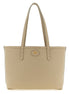 Burberry Beige Bloomsbury Midi Tote Bag