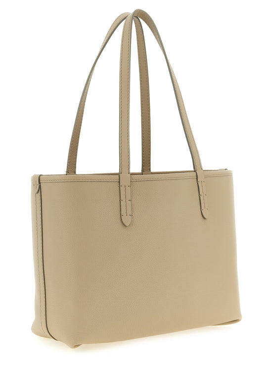 Burberry Beige Bloomsbury Midi Tote Bag