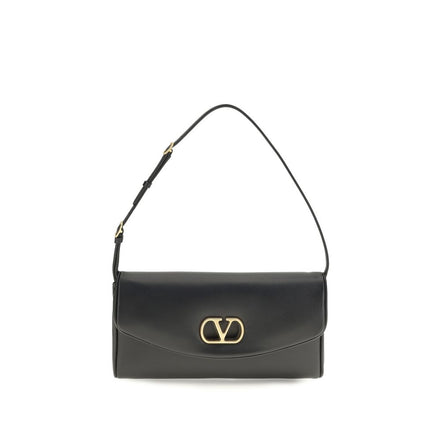 Valentino Garavani Black Devain Shoulder Bag
