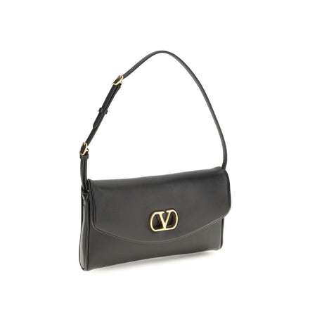 Valentino Garavani Black Devain Shoulder Bag