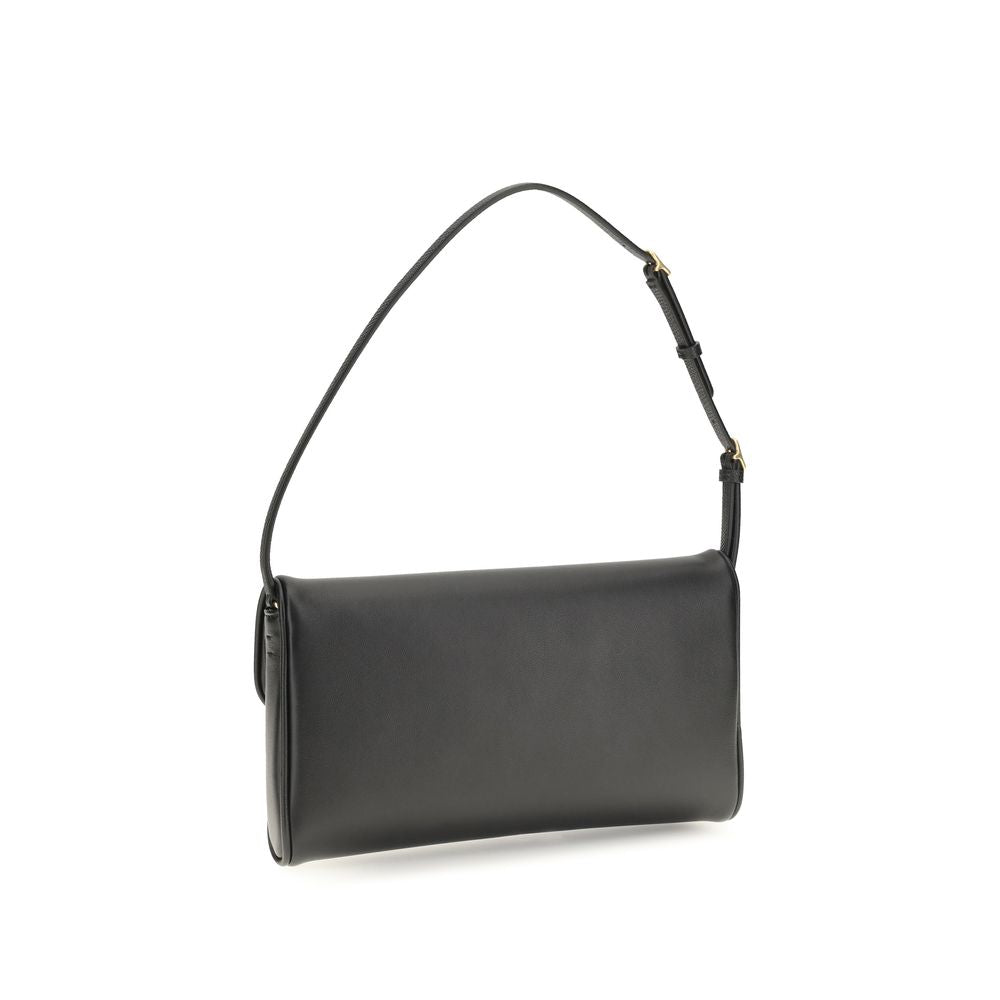 Valentino Garavani Black Devain Shoulder Bag