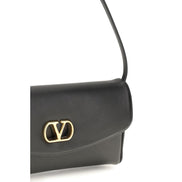 Valentino Garavani Black Devain Shoulder Bag