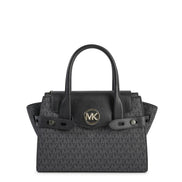 Μεσαία τσάντα Michael Kors Flap μαύρη