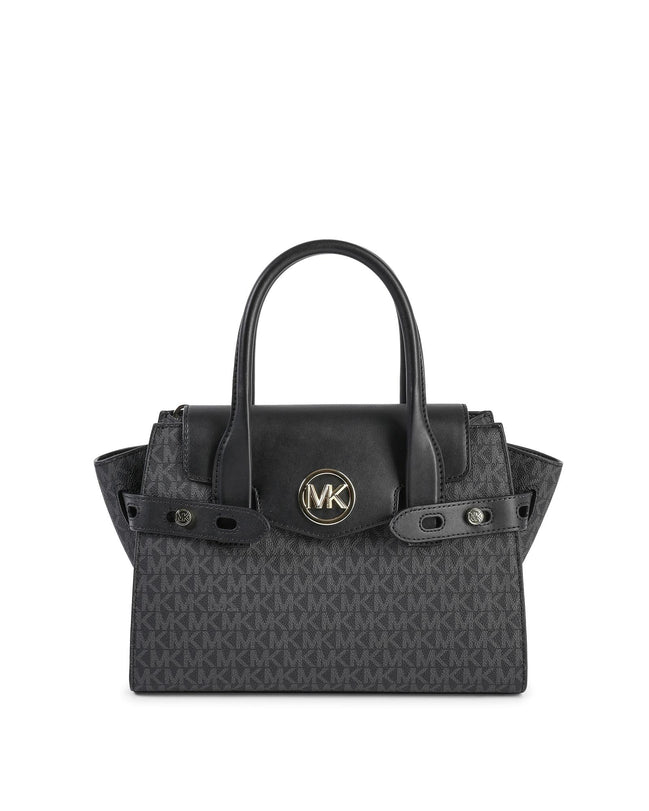 Μεσαία τσάντα Michael Kors Flap μαύρη