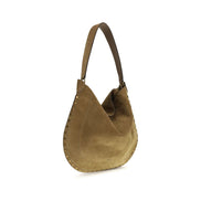 Isabel Marant Brown Oskan Soft Shoulder Bag