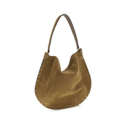 Isabel Marant Brown Oskan Soft Shoulder Bag