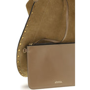Isabel Marant Brown Oskan Soft Shoulder Bag