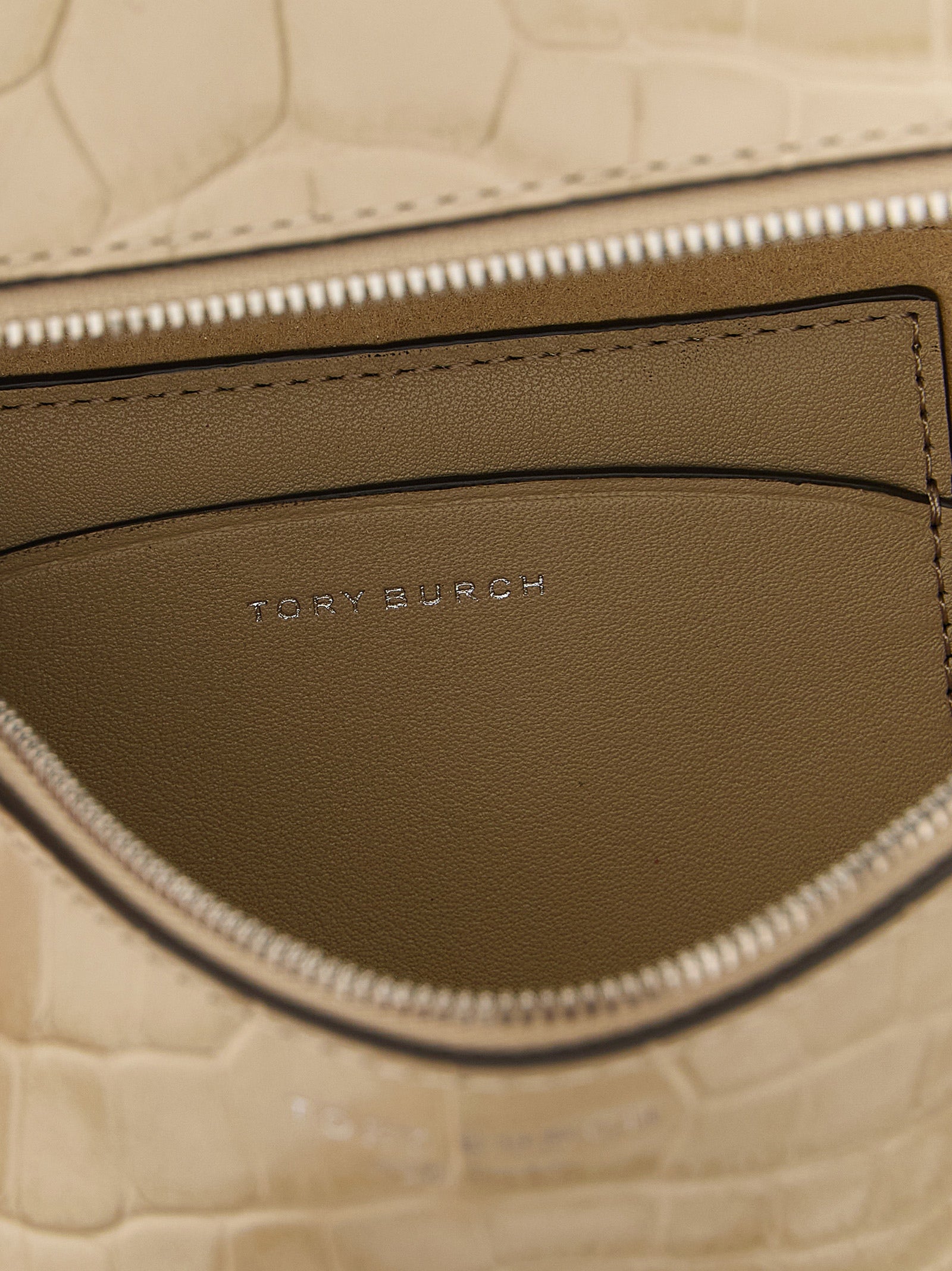 Tory Burch Beige Cowhide Shoulder Bag