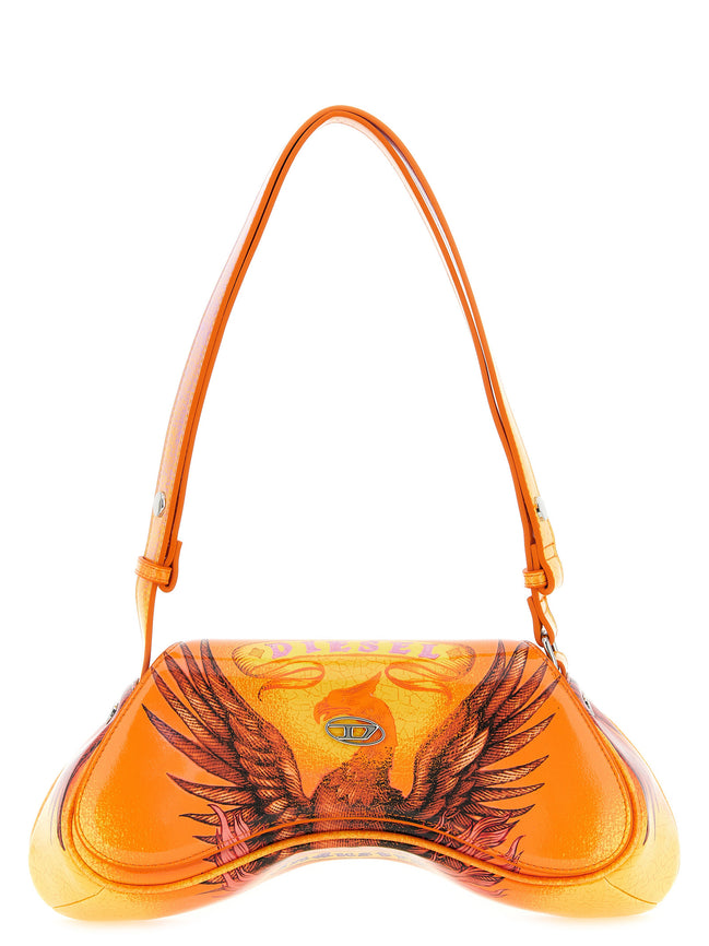 Diesel Orange Play Crossbody Bag