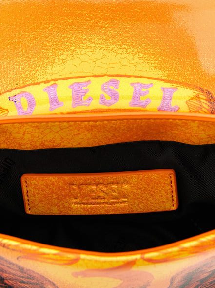 Diesel Orange Play Crossbody Bag