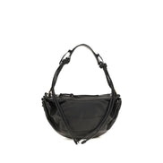 Isabel Marant Black Lamb Ovis Aries Aries Shoulder Bag