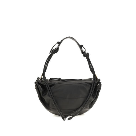 Isabel Marant Black Lamb Ovis Aries Aries Shoulder Bag