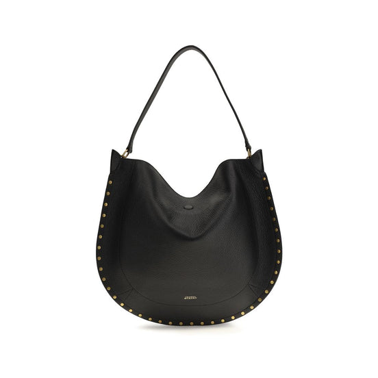 Isabel Marant Black Oskan Hobo Shoulder Bag