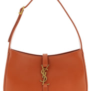 Saint Laurent Orange Calfskin Shoulder Bag